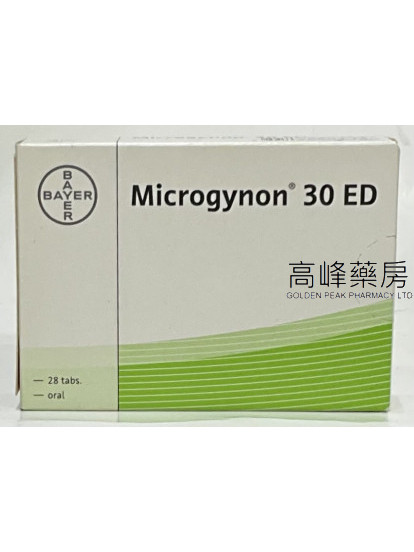 Bayer-Microgynon 30ED 21Tablets