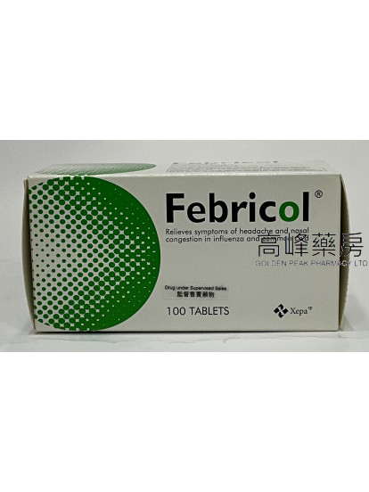 Febricol 100Tablets