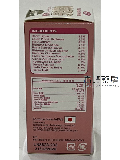 月兔牌牙週炎丸 36錠